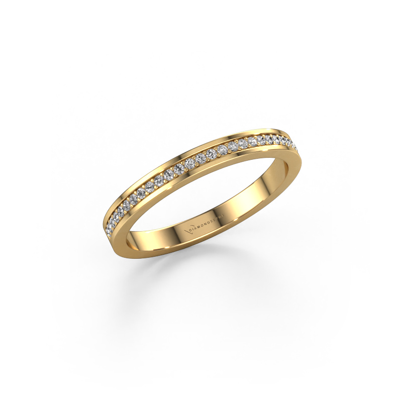 Bild von Vorsteckring SRH0030B20H2 585 Gold Diamant 0.135 crt