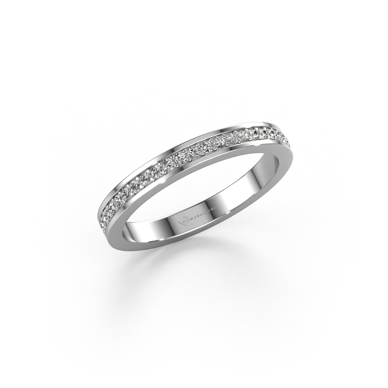 Image of Stackable ring SRH0030B20H4 950 platinum Diamond 0.173 crt
