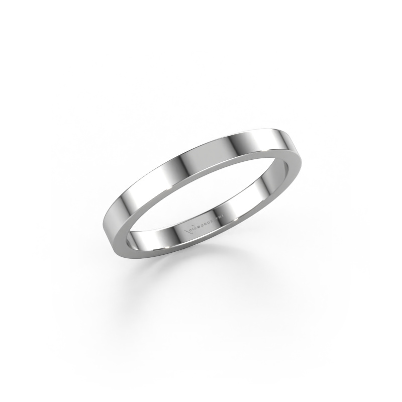 Image of Stackable ring SRH0030B302 585 white gold