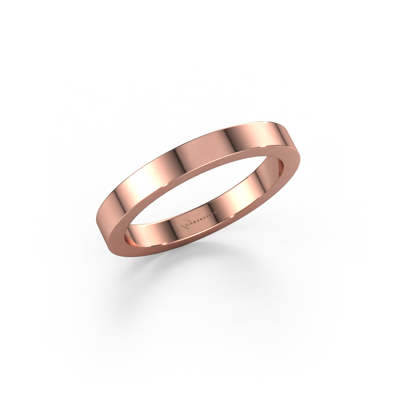 Image of Stackable ring SRH0030B306 585 rose gold