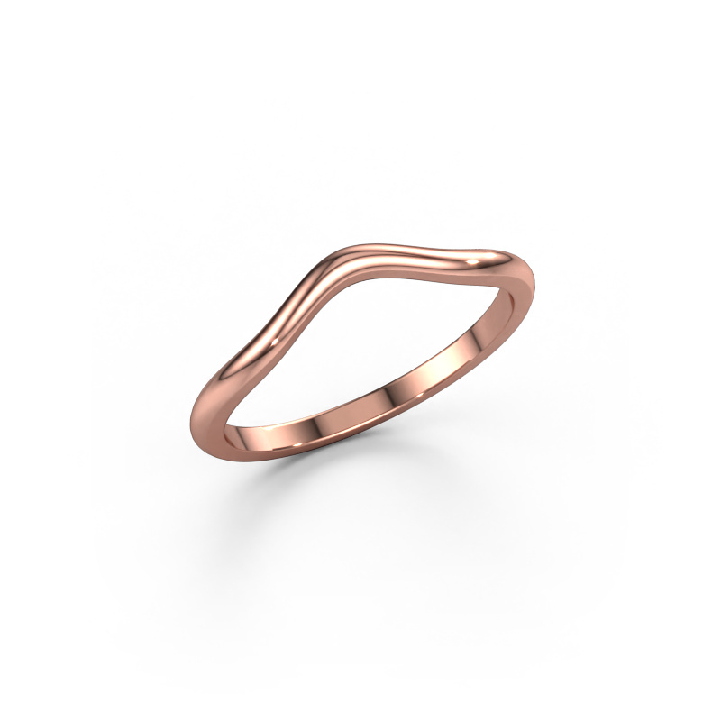 Image of Stackable ring SRH0067C306 585 rose gold