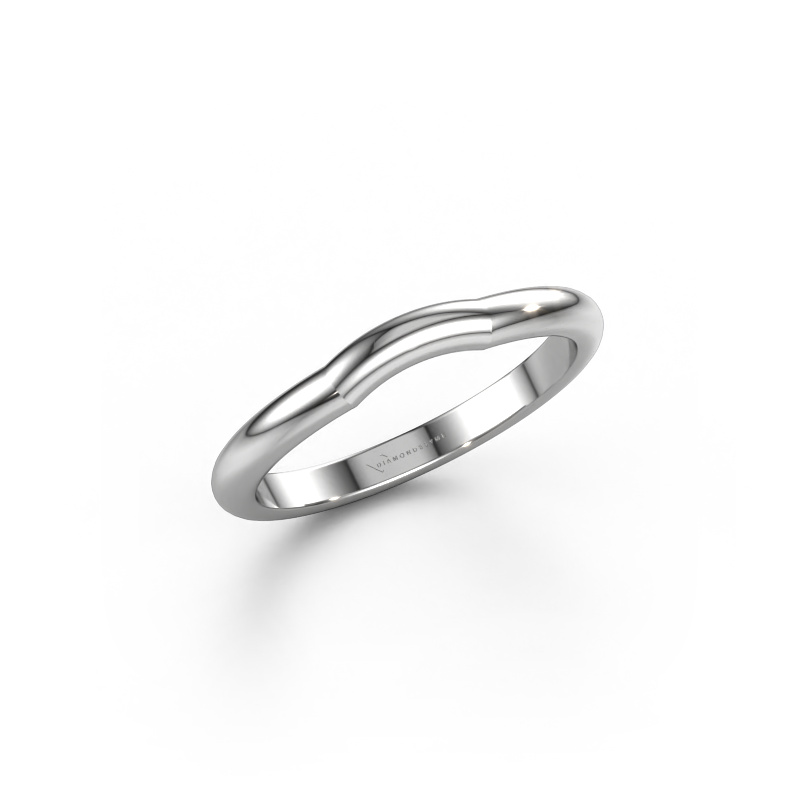 Image of Stackable ring SRH0271C302 585 white gold