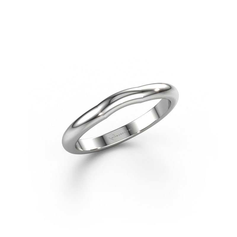 Image de Bague superposable SRH0271C304 585 or blanc