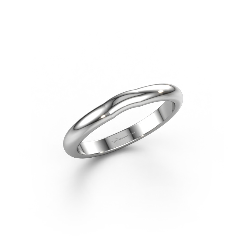 Image of Stackable ring SRH0271C306 585 white gold