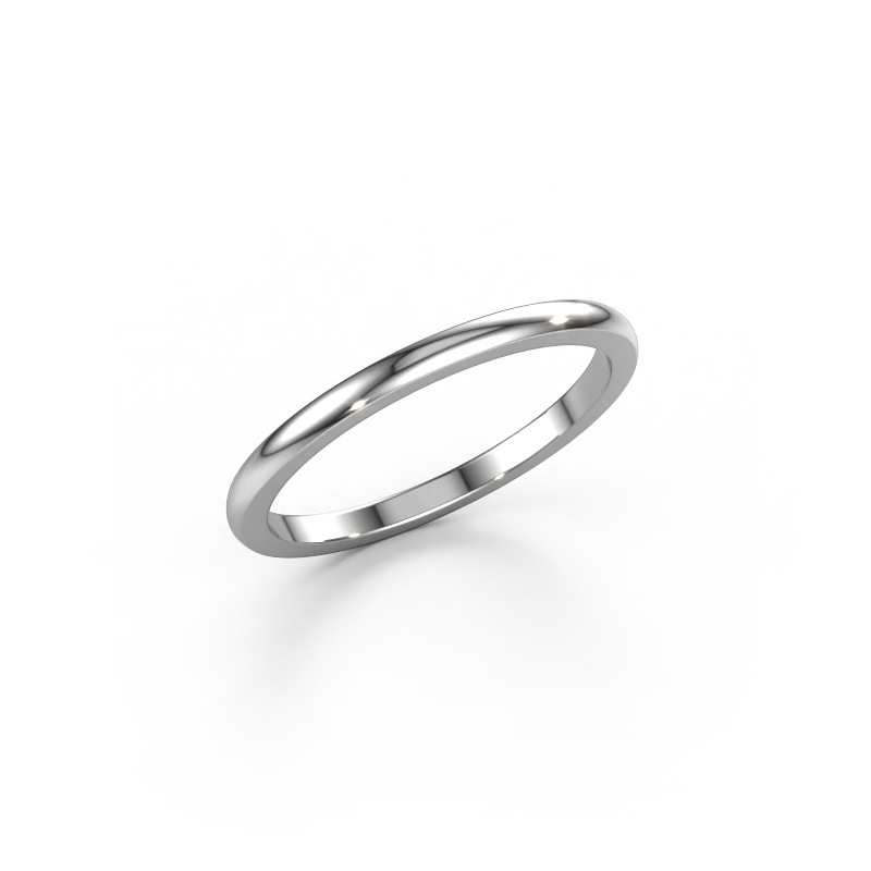Image of Stackable ring SRH0411B304 585 white gold