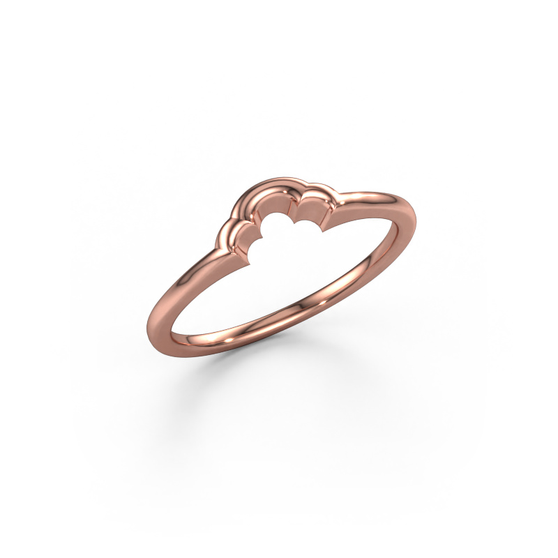 Image of Stackable ring SRH0499C30N3 585 rose gold