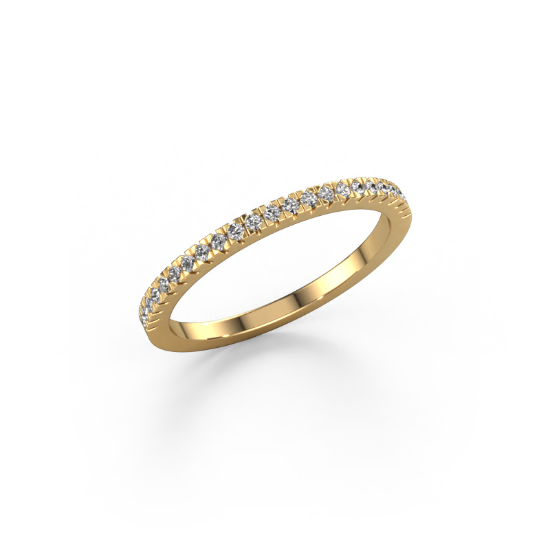 Image of Stackable ring SRH0539C10H4 585 gold Lab-grown diamond 0.173 crt