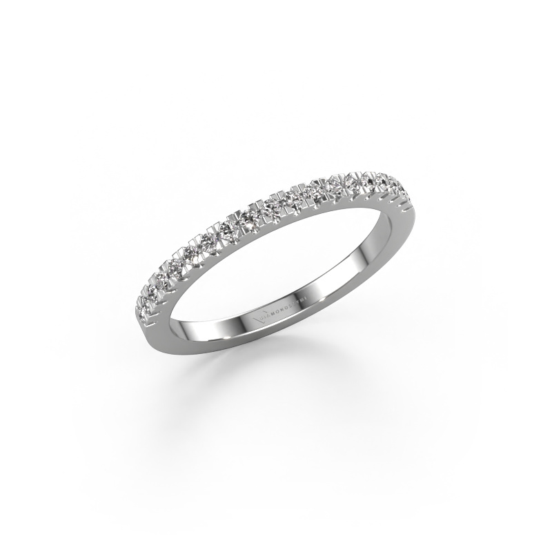 Image of Stackable ring SRH0539C10H6 585 white gold Diamond 0.228 crt