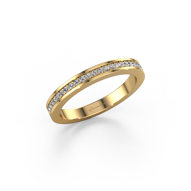 Image of Stackable ring SRH0539C20H4 585 gold Diamond 0.173 crt