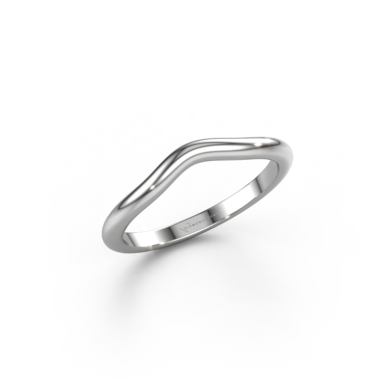 Image of Stackable ring SRH0551C304 585 white gold