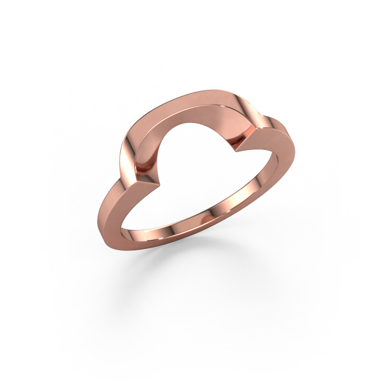 Image of Stackable ring SRH0588C304 585 rose gold