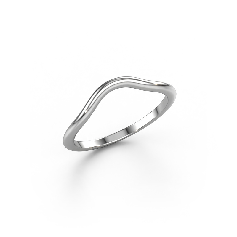 Image of Stackable ring SRH0606C304 585 white gold
