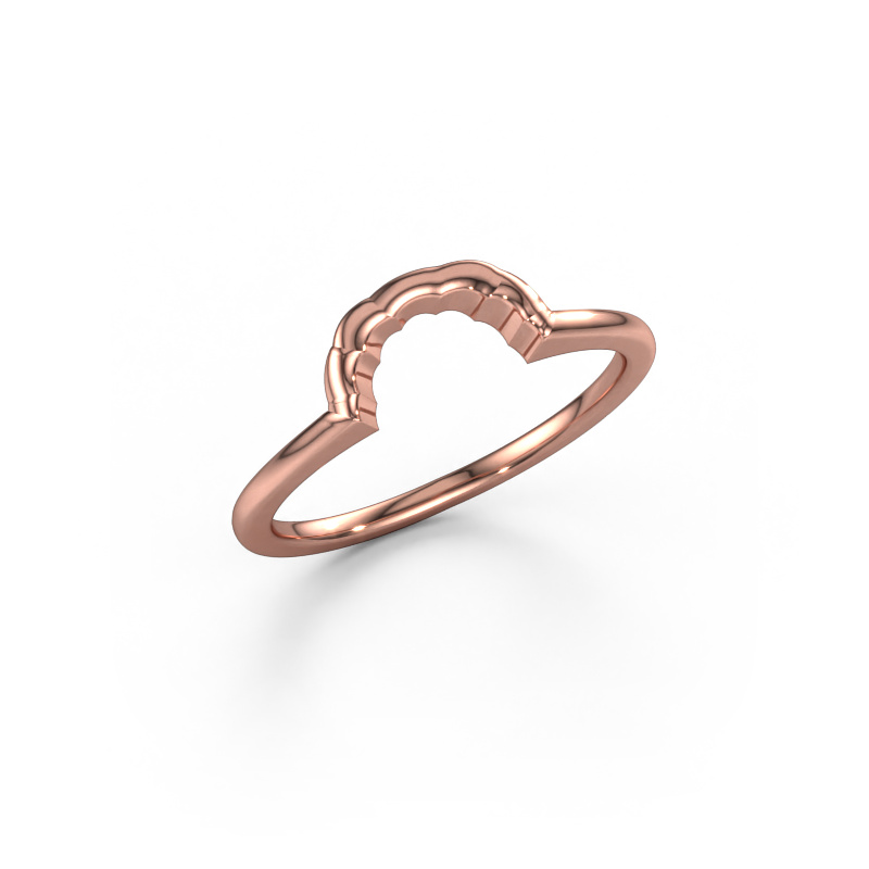 Image of Stackable ring SRH0609C302 585 rose gold