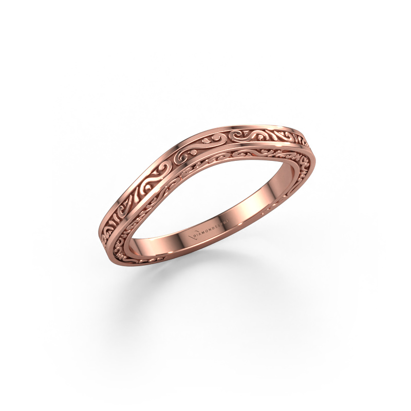 Image of Stackable ring SRH0611C304 585 rose gold