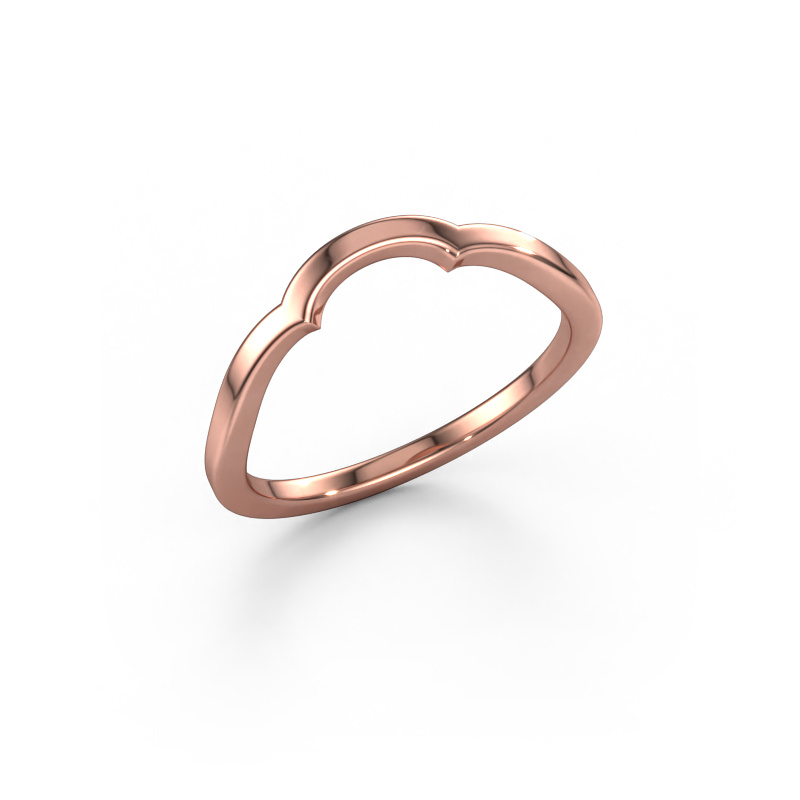 Image of Stackable ring SRH0616C304 585 rose gold
