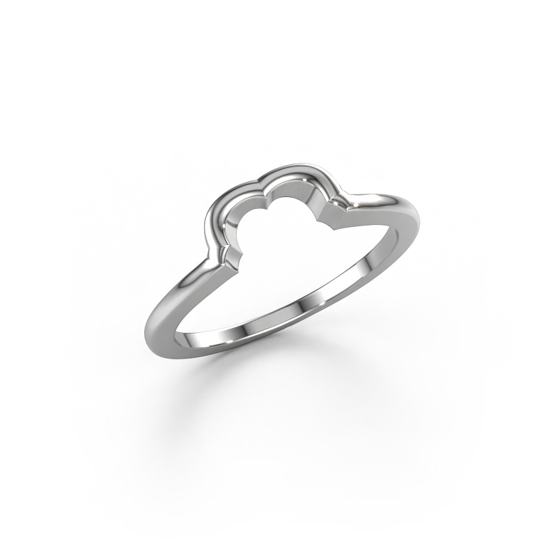 Image of Stackable ring SRH0627C302 585 white gold