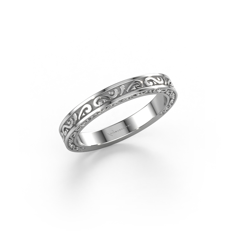 Image of Stackable ring SRH0632B304 585 white gold
