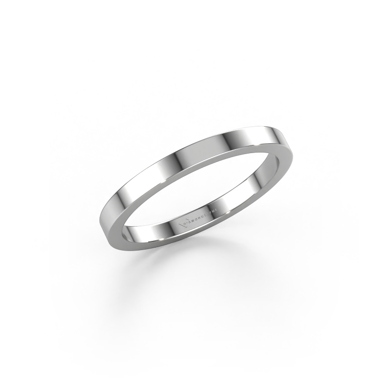 Image of Stackable ring SRJ0005B302 585 white gold