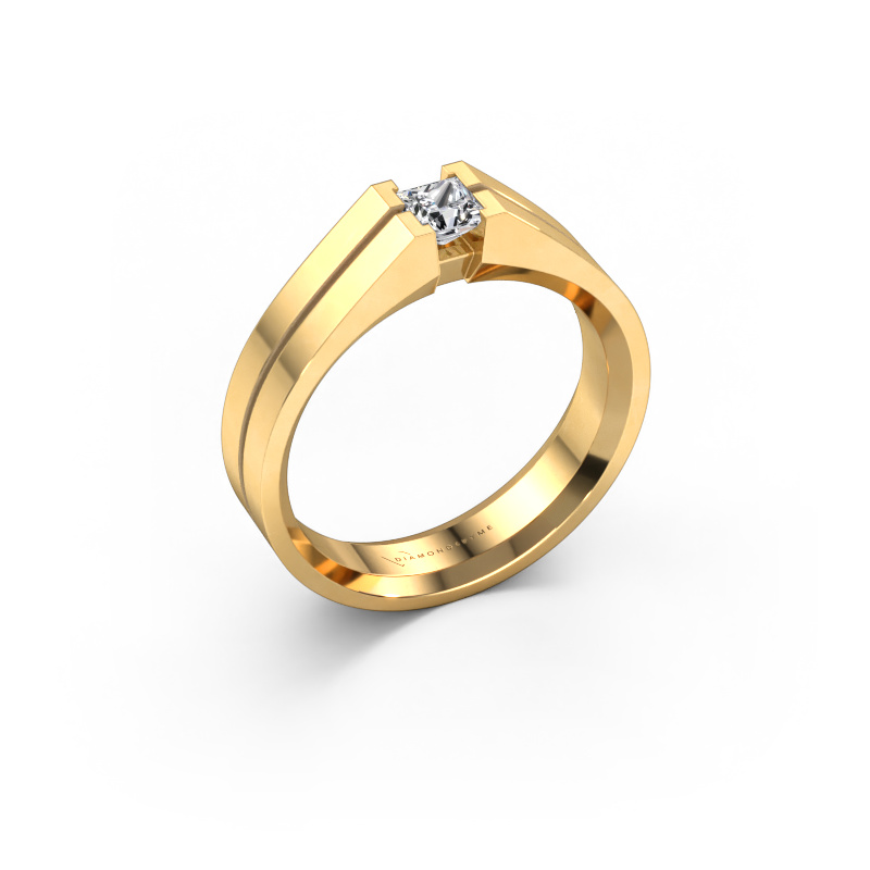 Bild von Herrenring Stefan 585 Gold Diamant 0.40 crt