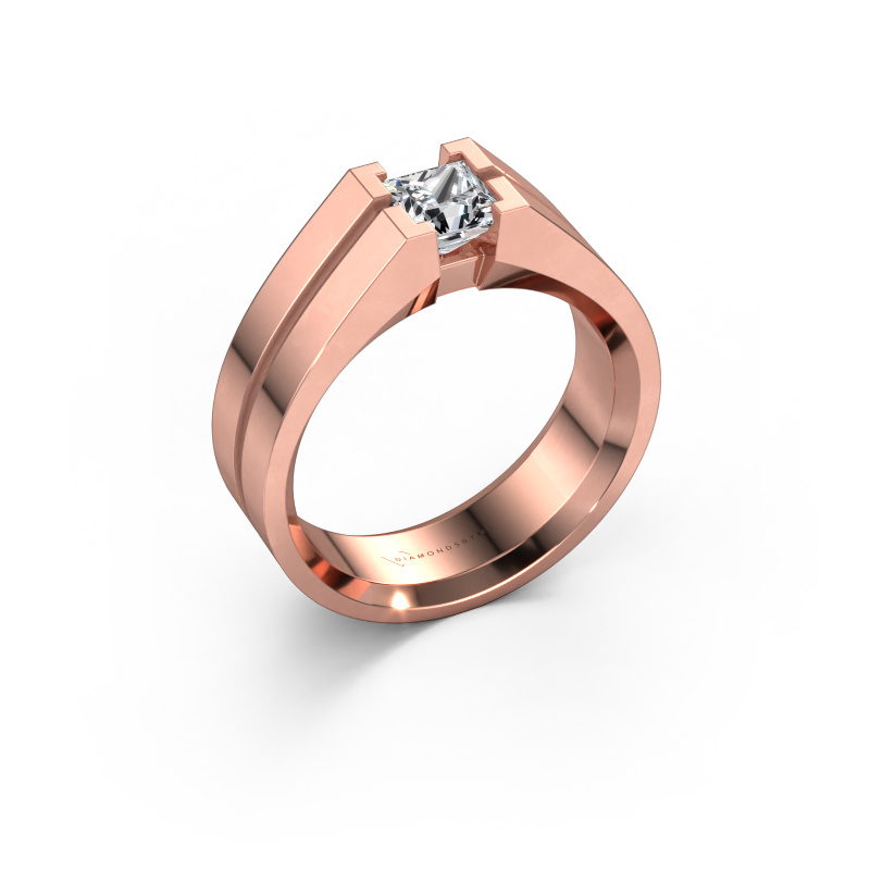 Image of Men's ring Stefan 585 rose gold Diamond 1.00 crt
