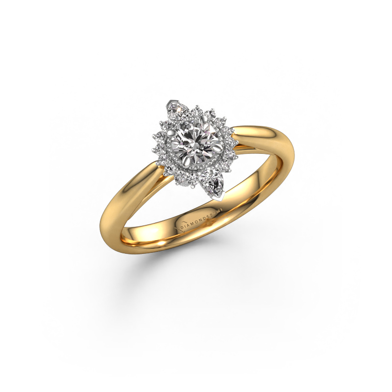 Image of Engagement ring Susan 585 gold Diamond 0.644 crt
