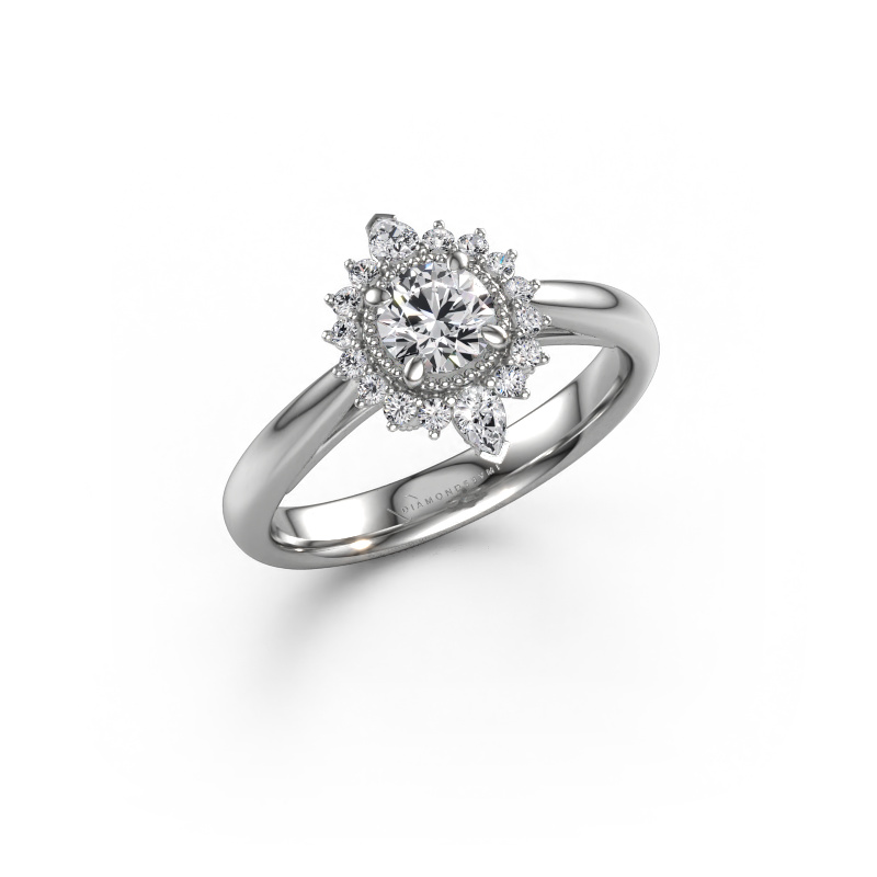 Bild von Verlobungsring Susan 950 Platin Diamant 0.785 crt