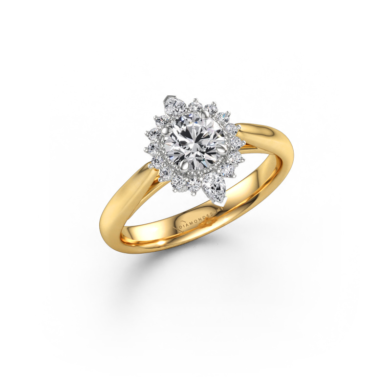 Immagine di Anello di fidanzamento Susan 585 oro Diamante lab grown 0.985 crt