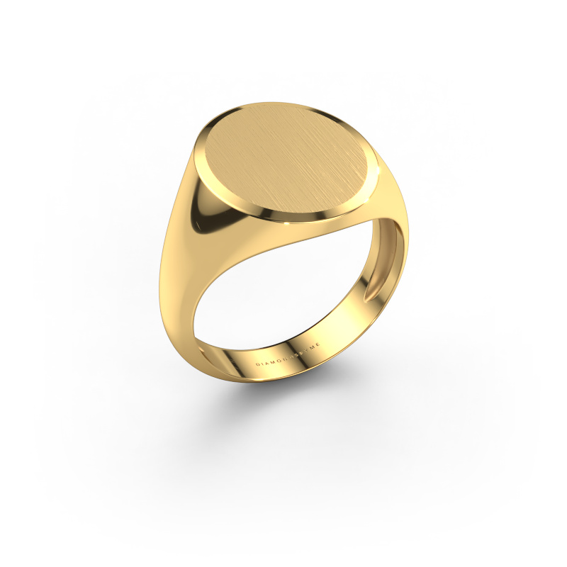 Image of Signet ring Sven 4 light 585 gold