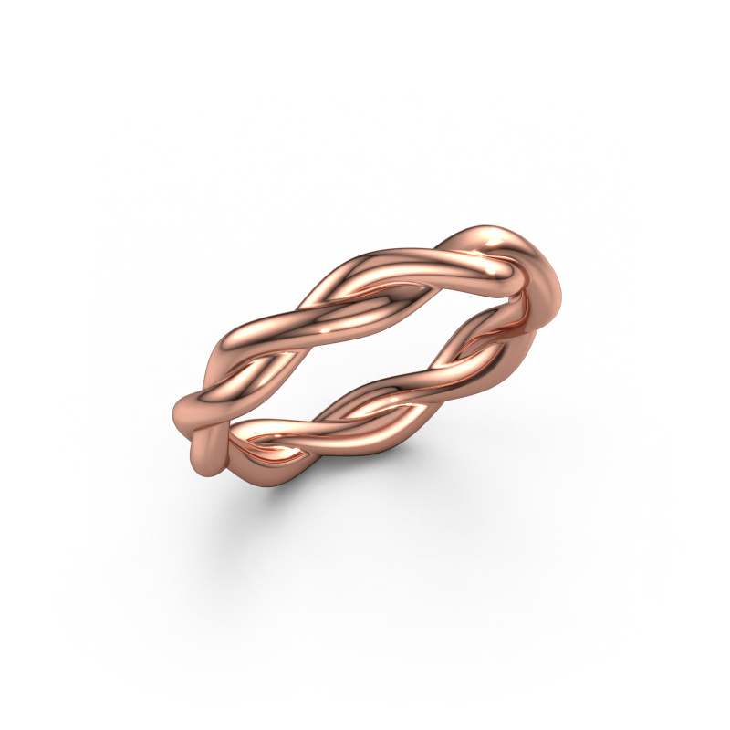 Image of Stackable ring Swing 585 rose gold