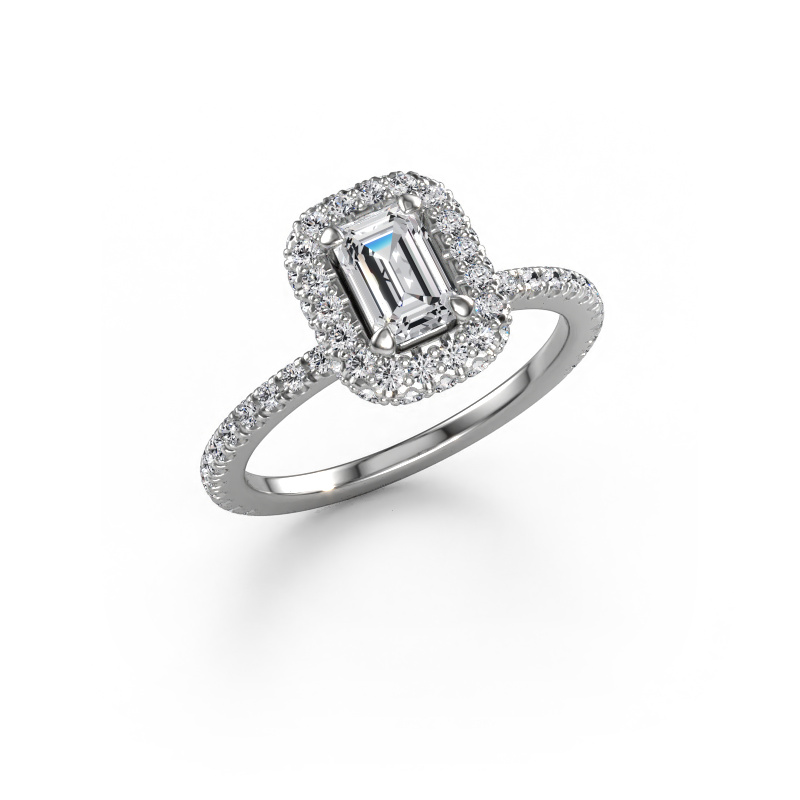 Bild von Verlobungsring Talitha EME 585 Weißgold Diamant 1.444 crt
