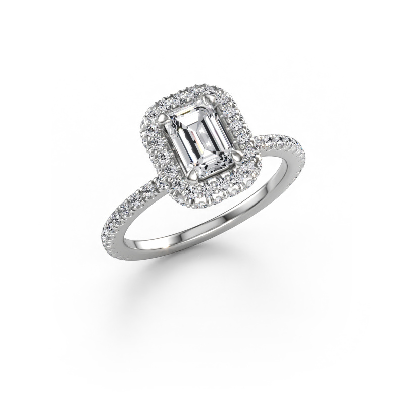 Bild av Förlovningsring Talitha EME 585 vitt guld Labbodlad diamant 1.588 crt