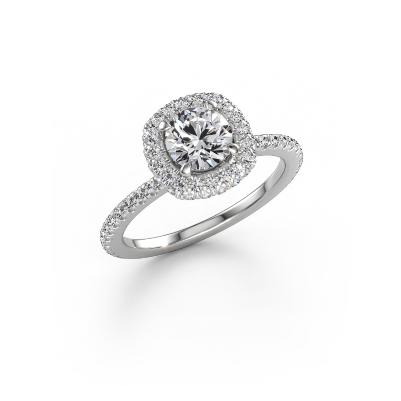 Immagine di Anello di fidanzamento Talitha RND 950 platino Diamante lab grown 1.251 crt