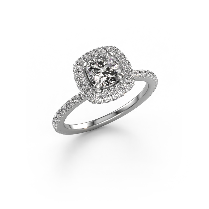 Image of Engagement ring Talitha CUS 585 white gold Diamond 1.728 crt