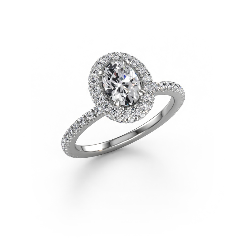 Bild von Verlobungsring Talitha OVL 950 Platin Lab-grown Diamant 1.538 crt
