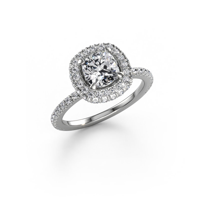 Image of Engagement ring Talitha CUS 950 platinum Diamond 1.988 crt