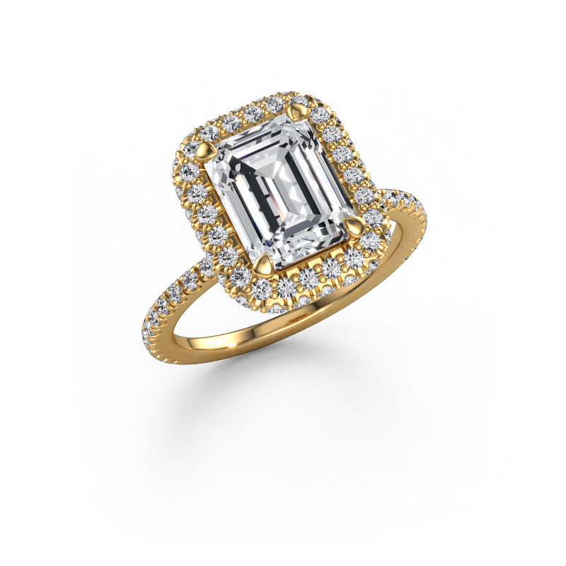 Image of Engagement ring Talitha EME 585 gold Diamond 3.429 crt