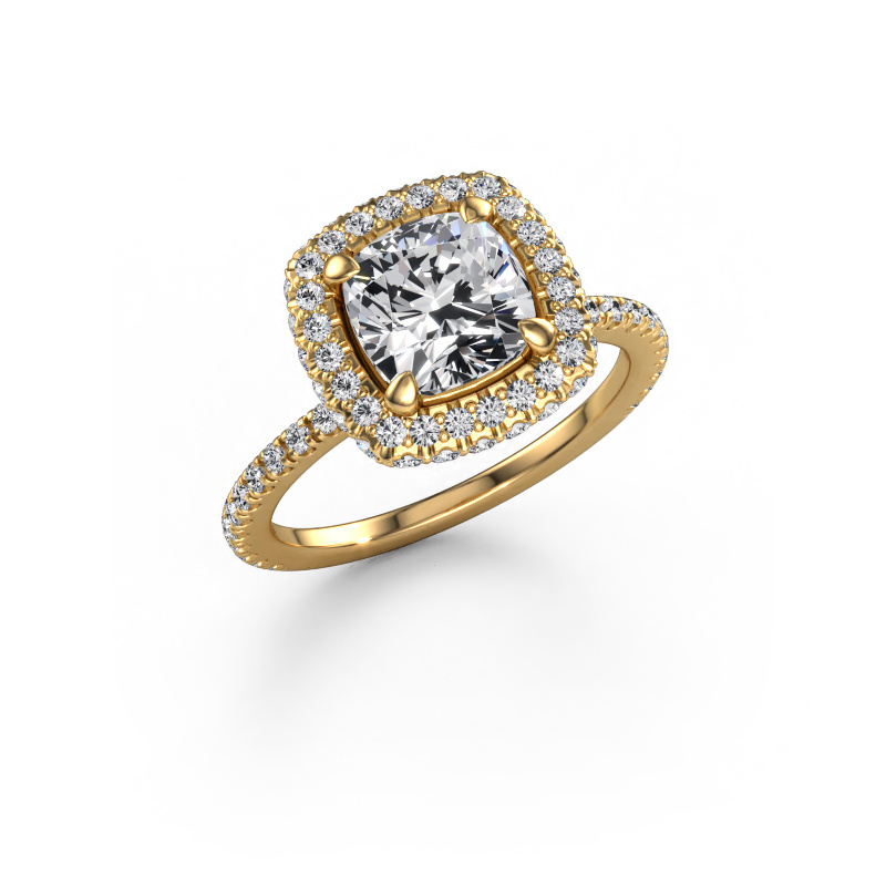 Image of Engagement ring Talitha CUS 585 gold Diamond 2.825 crt