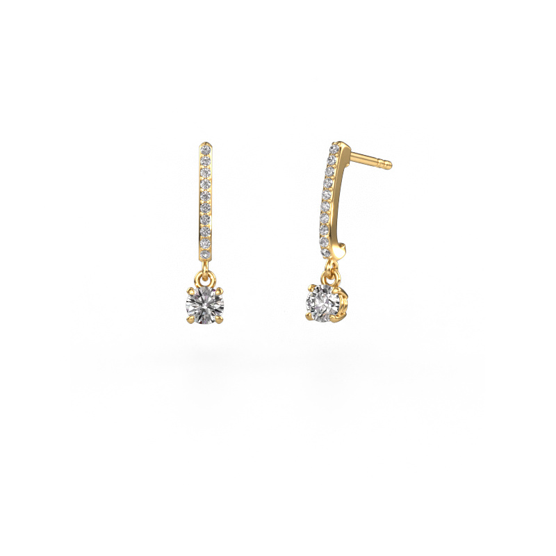 Bild von Ohrhänger Tanja 1 585 Gold Diamant 0.634 crt