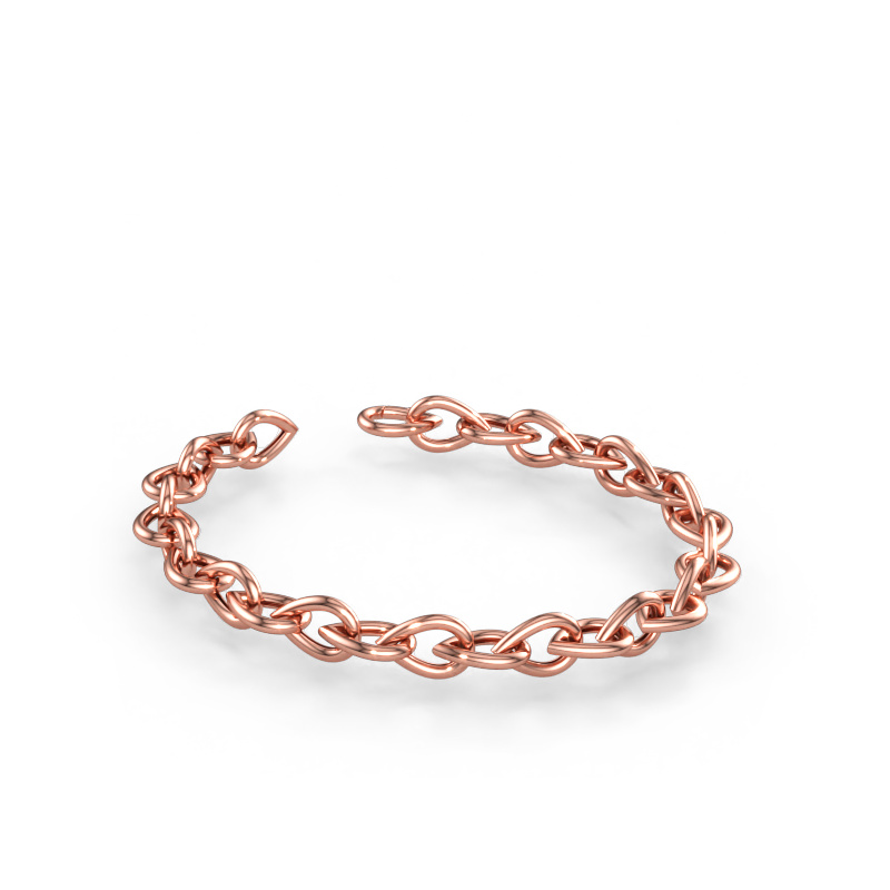 Immagine di Bracciale Tashina 10mm Solido - 585 oro rosa