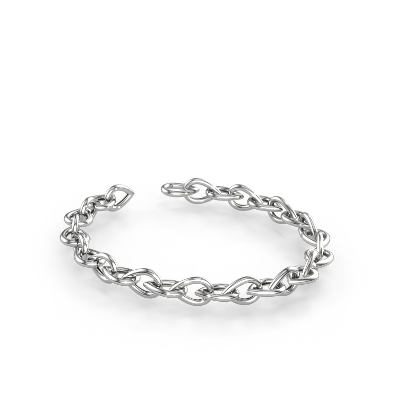 Bild av Armband Tashina 10mm Solid - 585 vitt guld