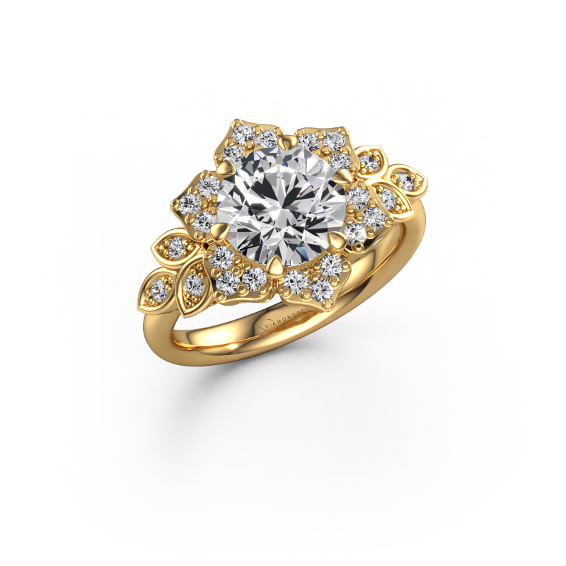 Image of Engagement ring Tatjana 585 gold Diamond 2.342 crt