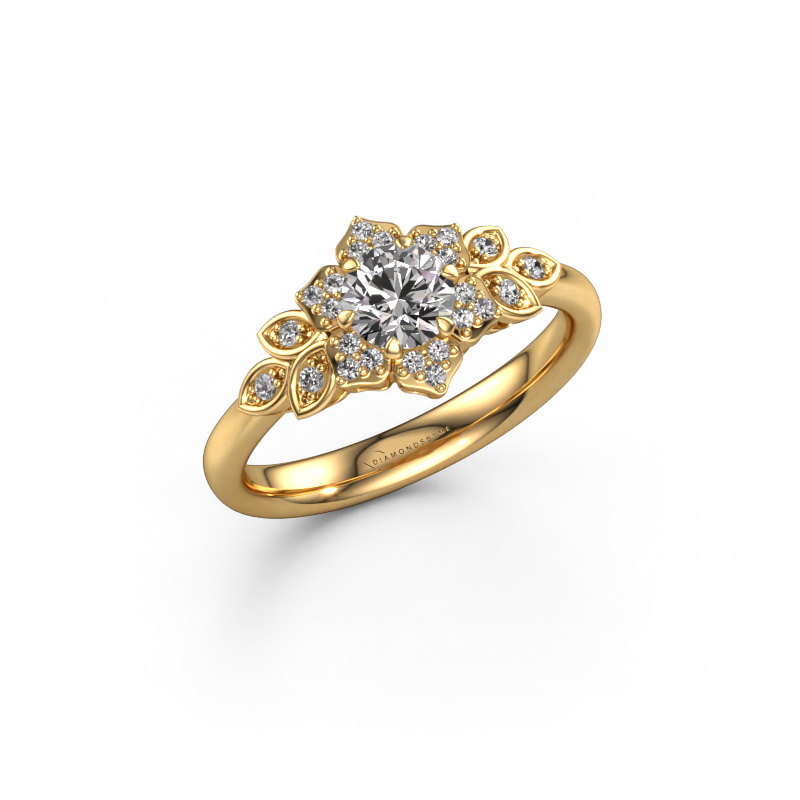 Bild von Verlobungsring Tatjana 585 Gold Diamant 0.635 crt