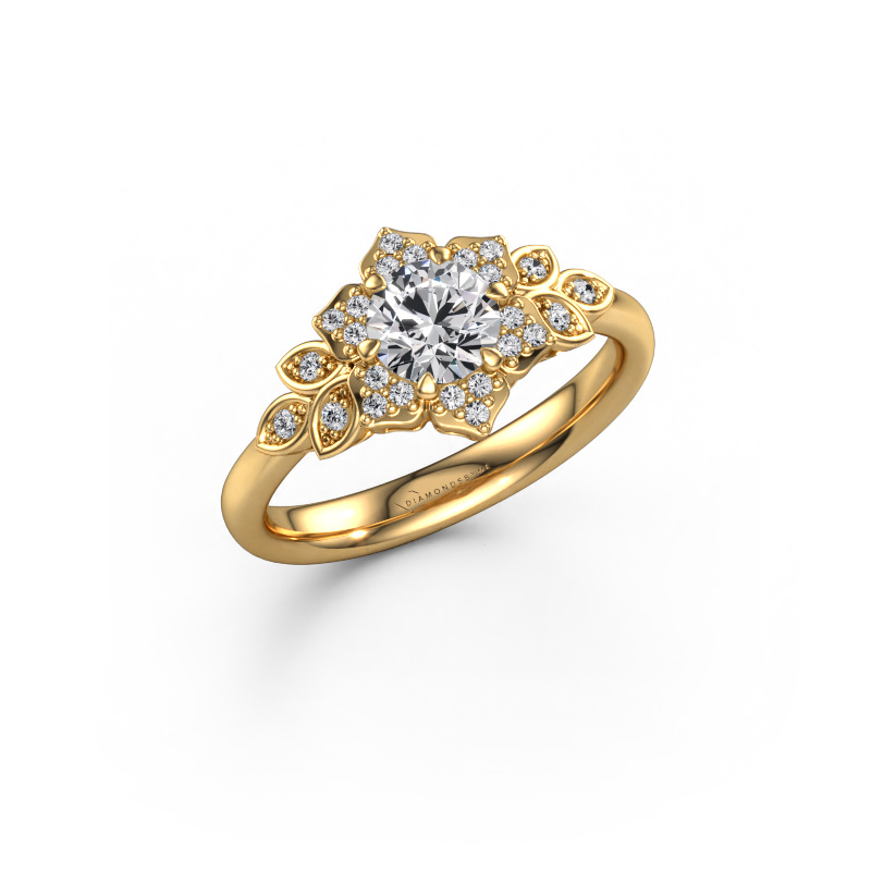 Bild von Verlobungsring Tatjana 585 Gold Lab-grown Diamant 0.735 crt