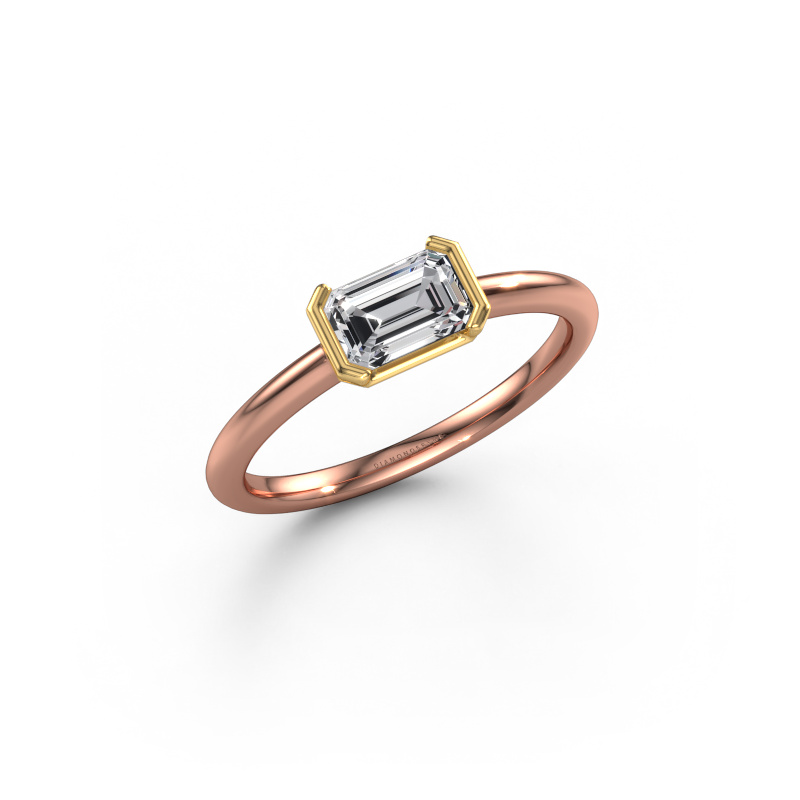 Bild von Verlobungsring Tayler EME 585 Roségold Lab-grown Diamant 0.70 crt