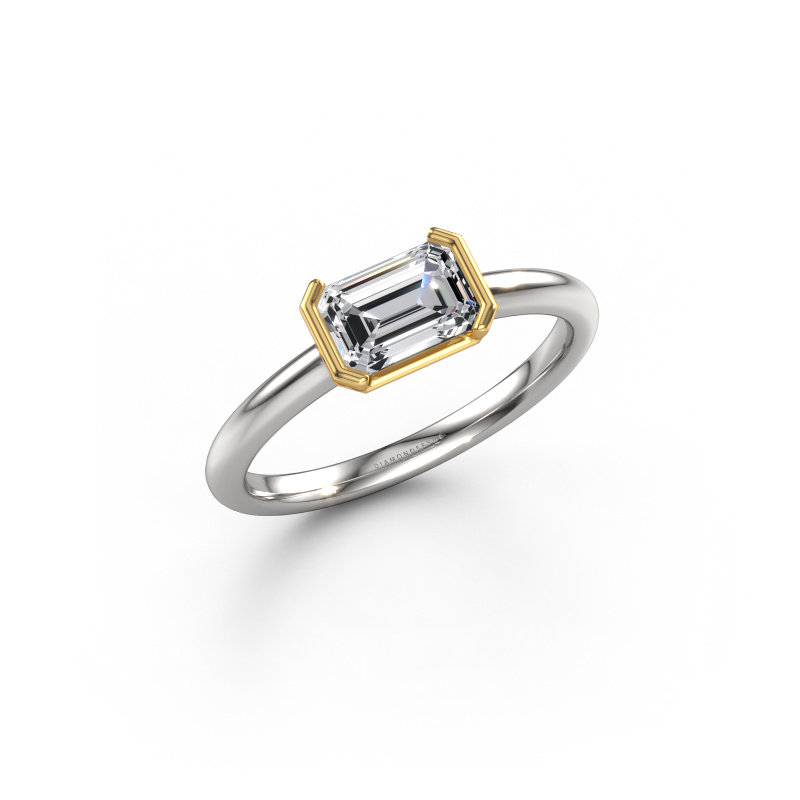 Afbeelding van Verlovingsring Tayler EME 585 witgoud Diamant 0.90 crt