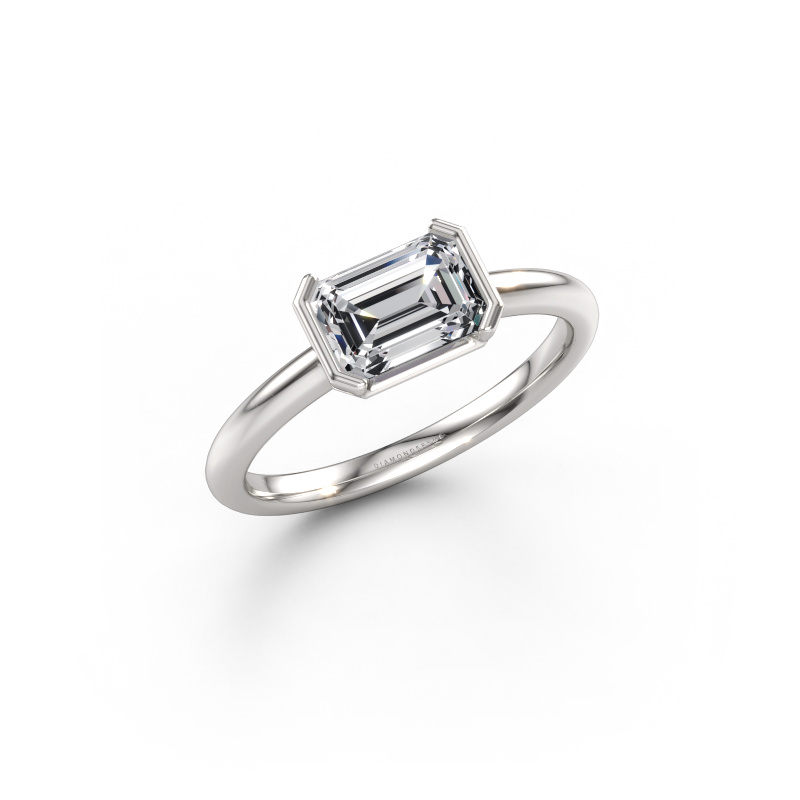 Immagine di Anello di fidanzamento Tayler EME 950 platino Diamante lab grown 1.15 crt