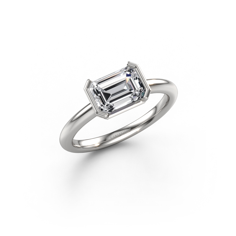 Image of Engagement ring Tayler EME 950 platinum Diamond 1.50 crt