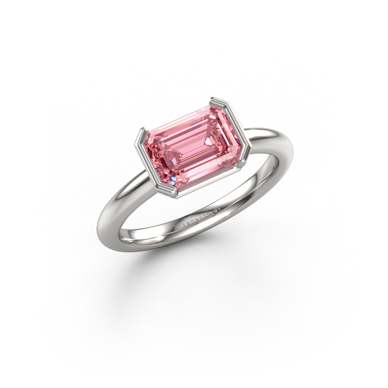 Bild von Verlobungsring Tayler EME 950 Platin Rosa Labordiamant 8x6 mm