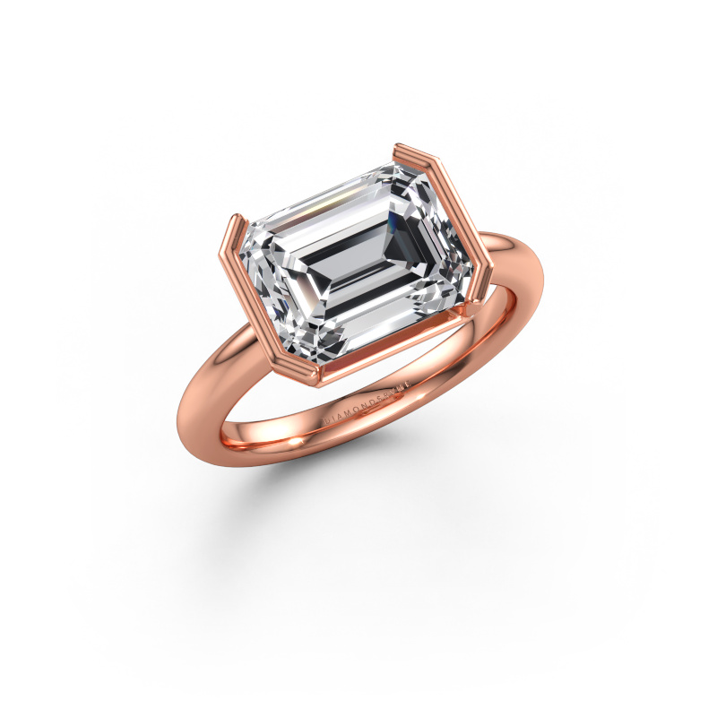 Immagine di Anello di fidanzamento Tayler EME 585 oro rosa Diamante lab grown 3.50 crt
