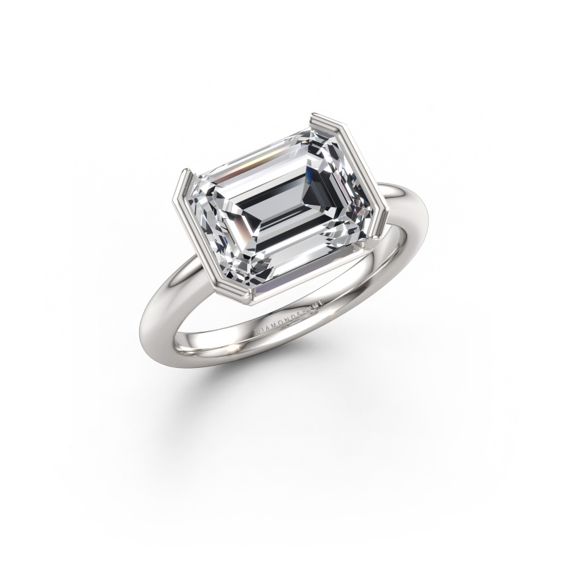 Immagine di Anello di fidanzamento Tayler EME 585 oro bianco Diamante 3.50 crt